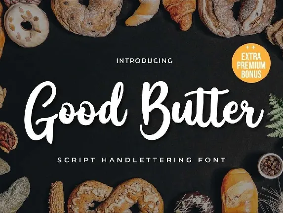 Good Butter Handwritten Script font