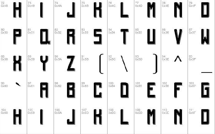 Lacona Demo font