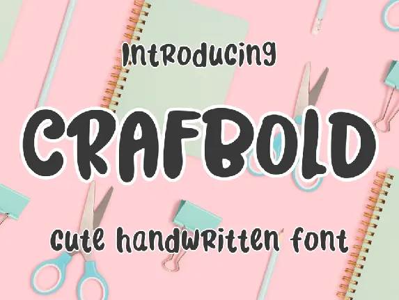 Crafbold font