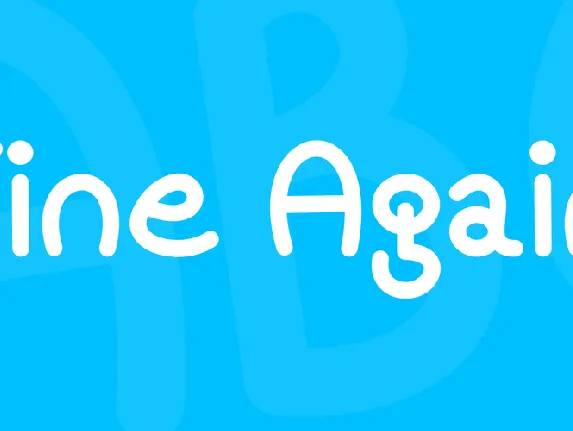 Mf Fine Again font