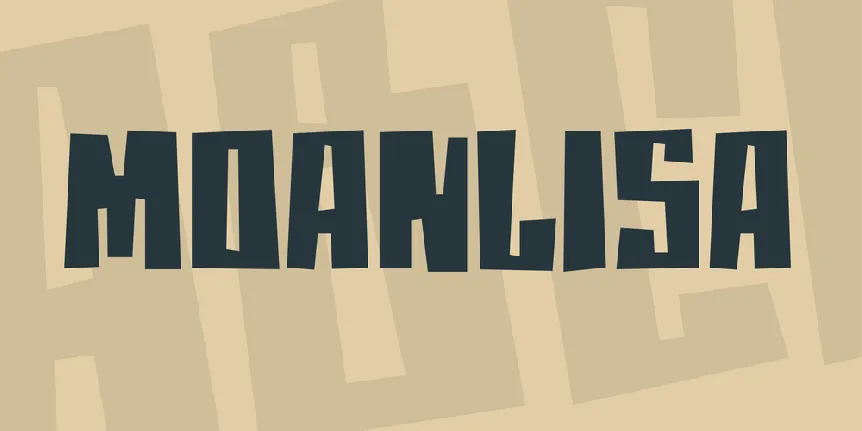 moanLisa font