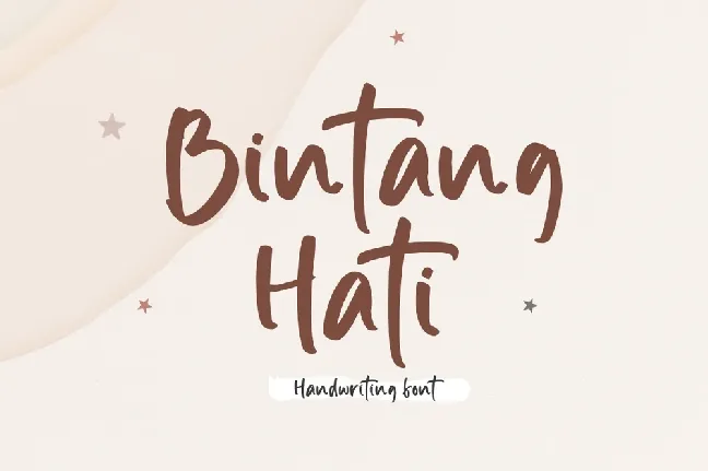 Bintang Hati font