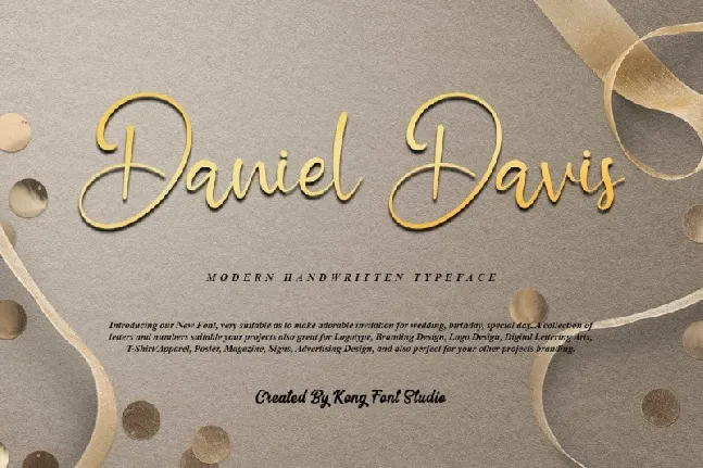 Daniel Davis font