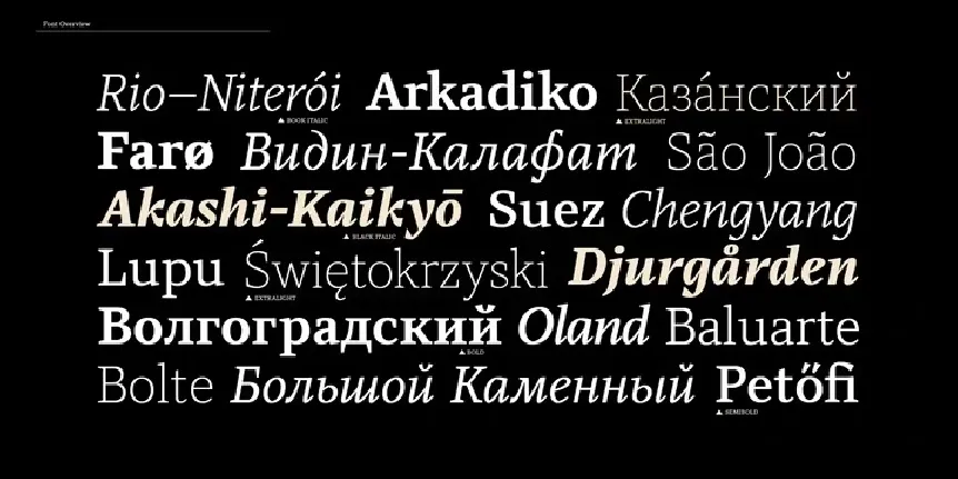 Audela Family font