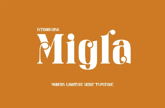 Migla font