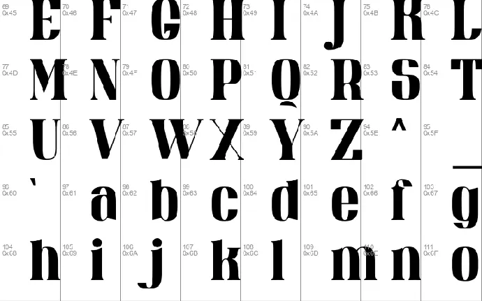 Migla font