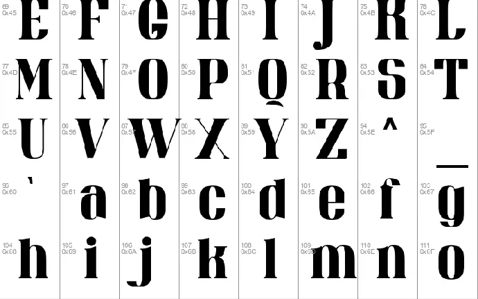 Migla font