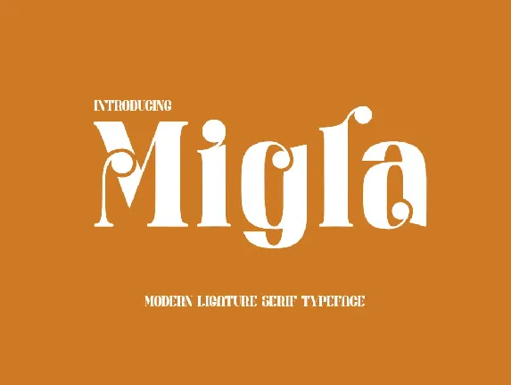 Migla font