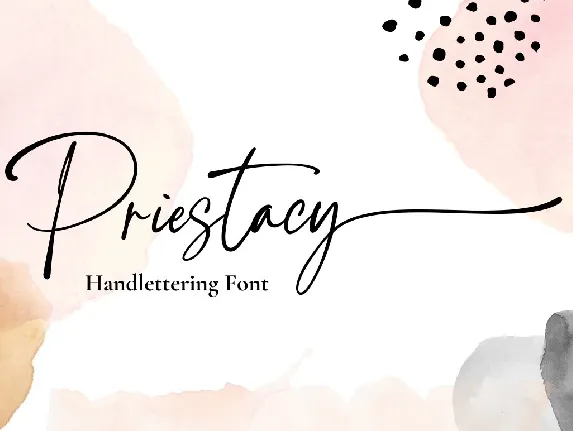 Priestacy font