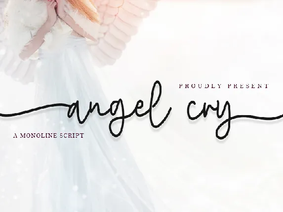 Angel Cry font