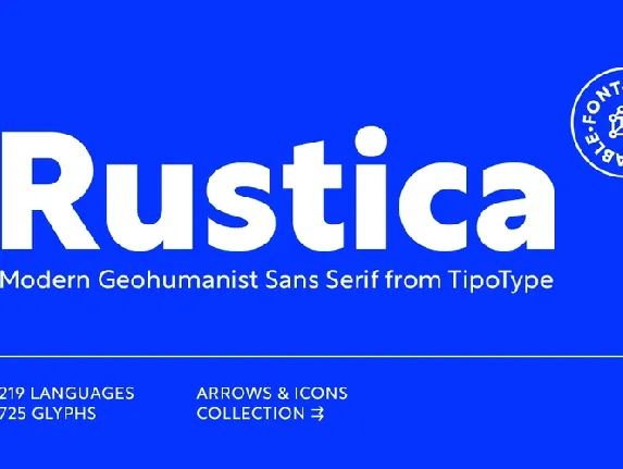 Rustica Family font