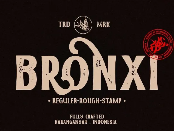 Bronxi font