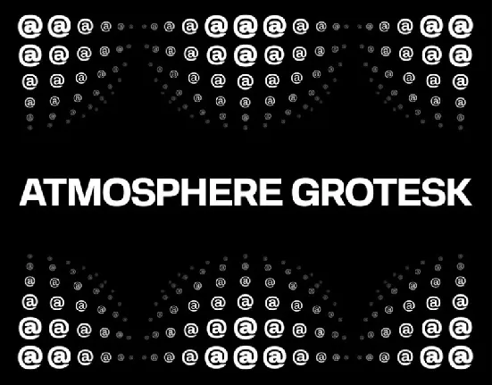 Atmosphere Grotesk Family font