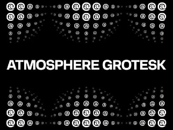 Atmosphere Grotesk Family font