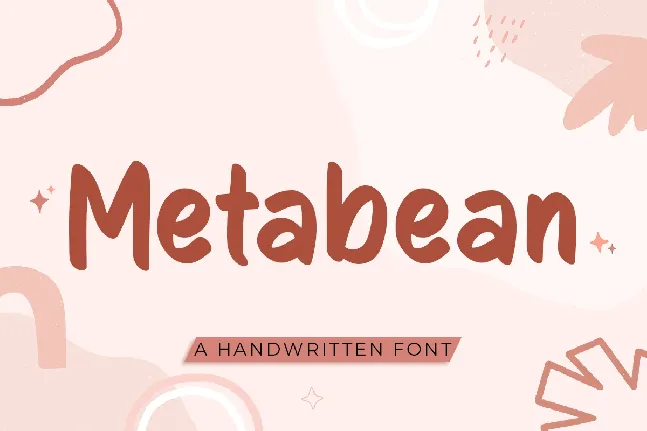 Metabean font