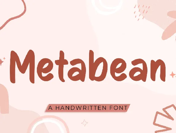 Metabean font