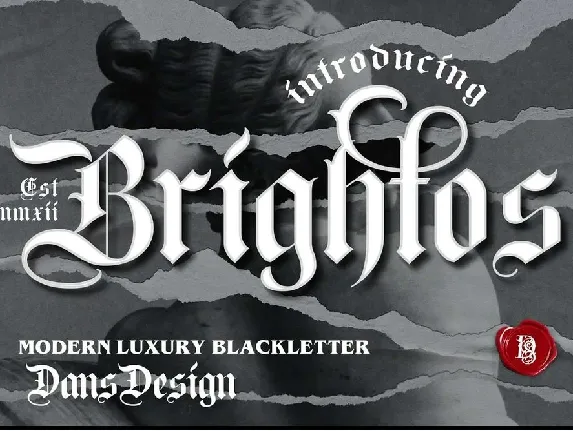 Brightos font