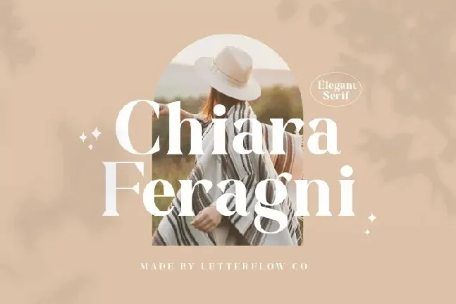 Chiara Feragni font