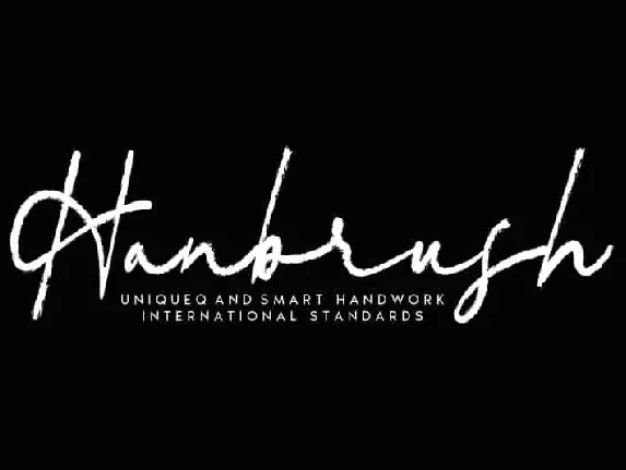 Hanbrush Script font