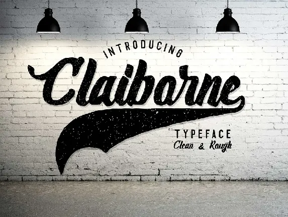 Claiborne Typeface font