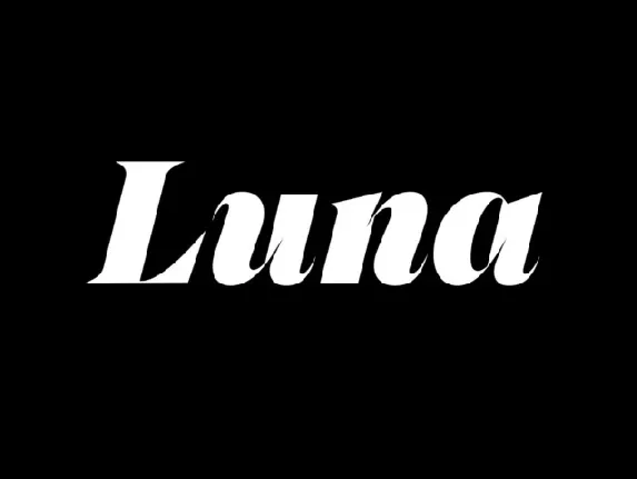 Luna Serif Family font