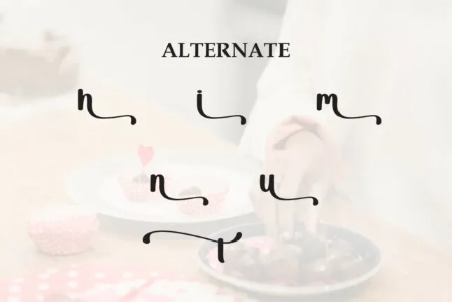 Chocolate Valentine Display font