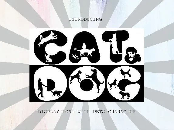 Cat And Dog font