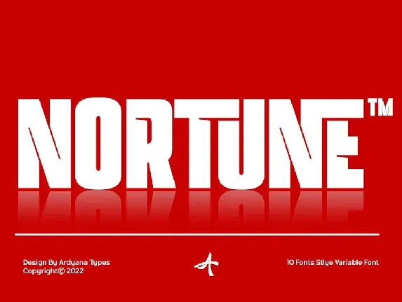 Nortune font