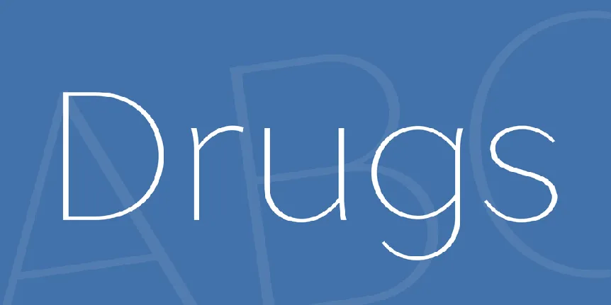 Drugs font