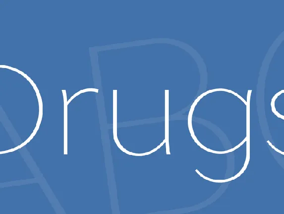 Drugs font