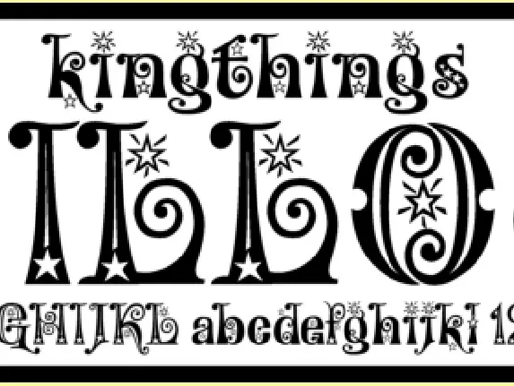 Kingthings Willow font