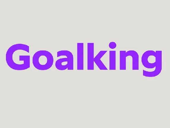 Goalking Family font