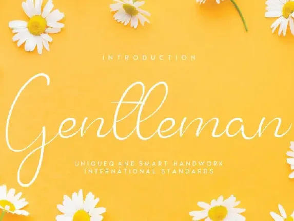 Gentleman Script font