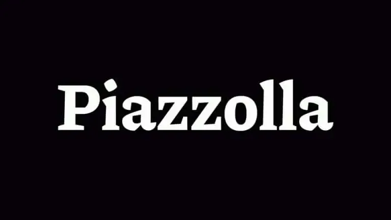 Piazzolla Serif Family font