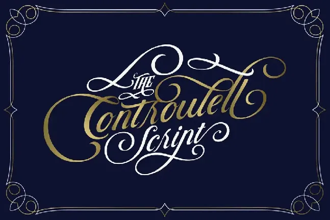 Controwell Victorian Typeface font