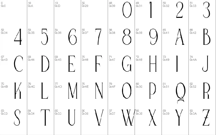 Queen Serif font