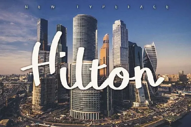 Hilton Typeface Free font