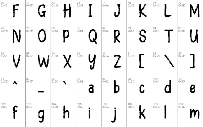 Galler Rebunk font