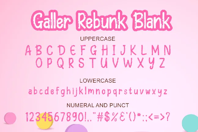 Galler Rebunk font