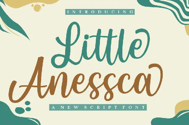 Little Anessca font