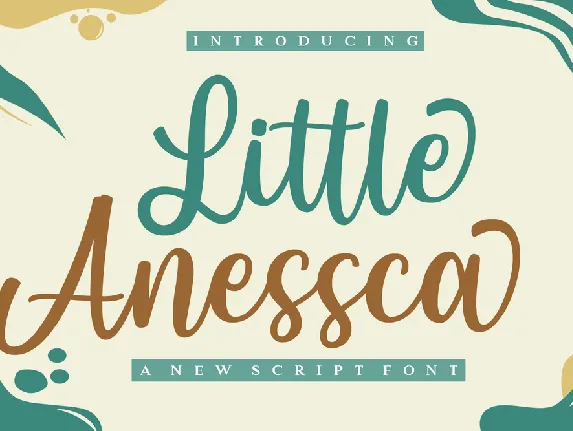 Little Anessca font