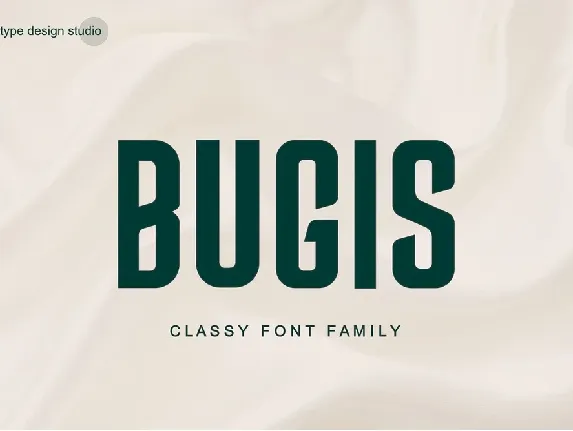 Bugis font