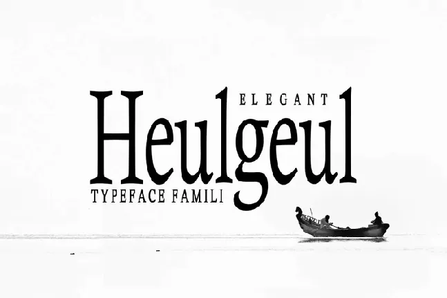 Heulgeul Family font