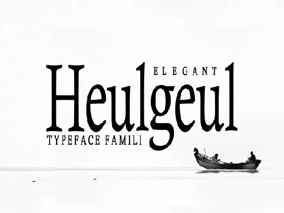 Heulgeul Family font