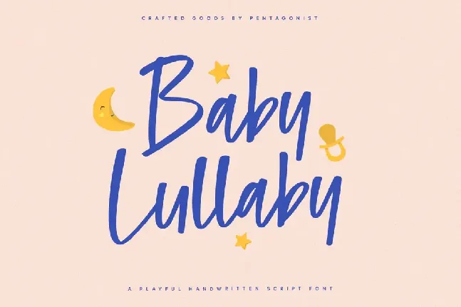 Baby Lullaby font