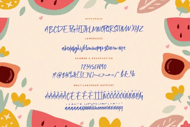 Baby Lullaby font