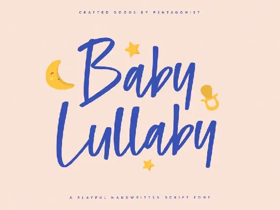 Baby Lullaby font