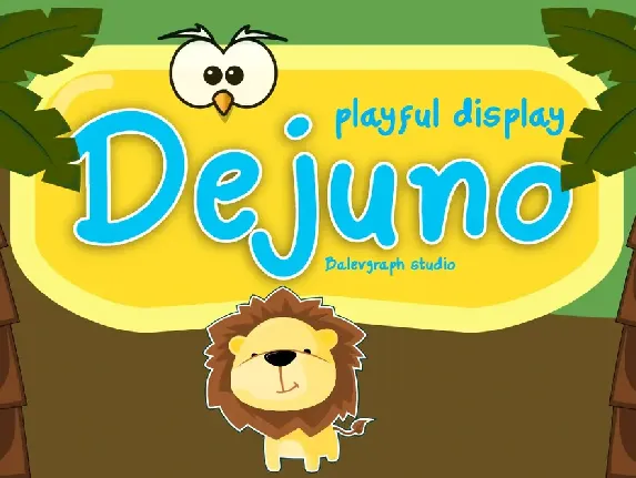 Dejuno font