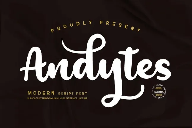 Andesytes font