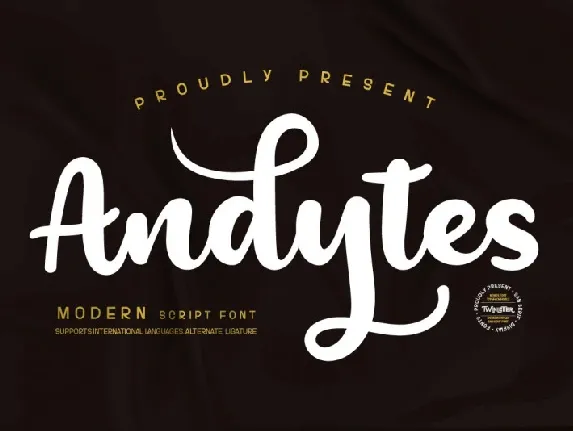 Andesytes font